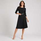 Women’s Belted Midi Dress