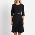 Women’s Belted Midi Dress