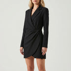 Women’s Wrap Blazer Mini Dress