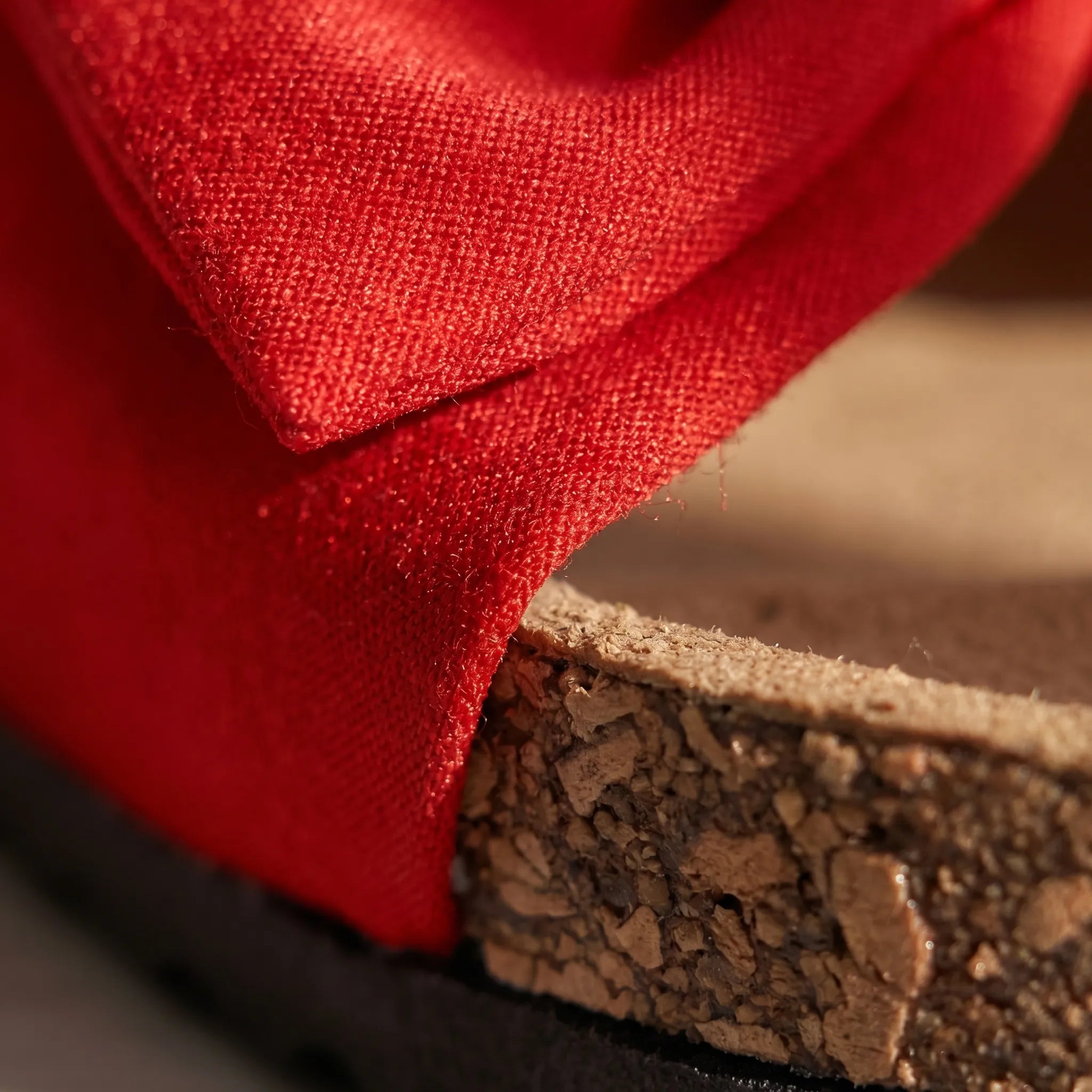 Women's Bow Slide Sandals with Cork Footbed