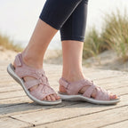 Women's Sport Walking Sandals with Hook and Loop Strap
