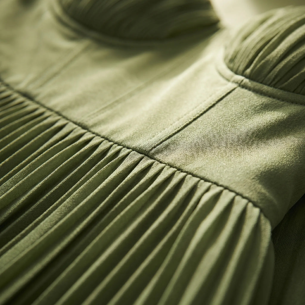 Women’s Pleated Strappy Maxi Dress